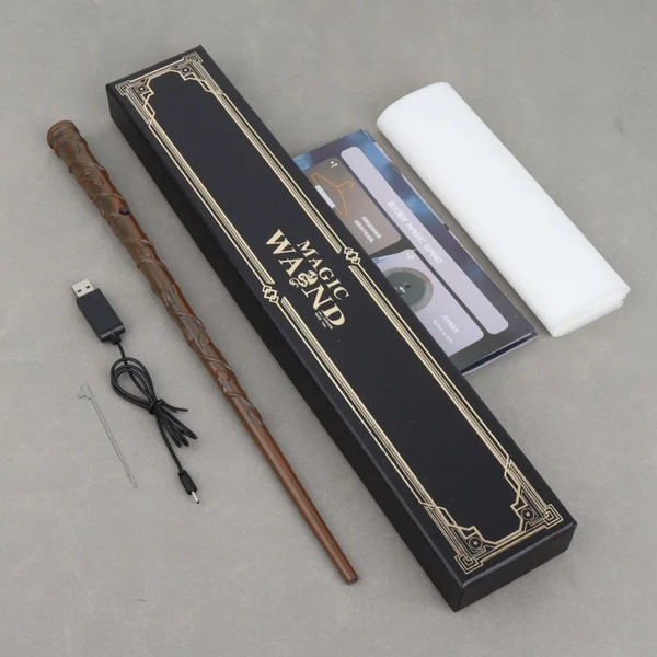 Varinha Mágica Original Harry Potter - VARINHA MÁGICA QUE FUNCIONA DE VERDADE