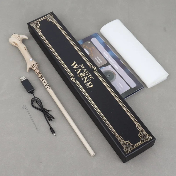 Varinha Mágica Original Harry Potter - VARINHA MÁGICA QUE FUNCIONA DE VERDADE