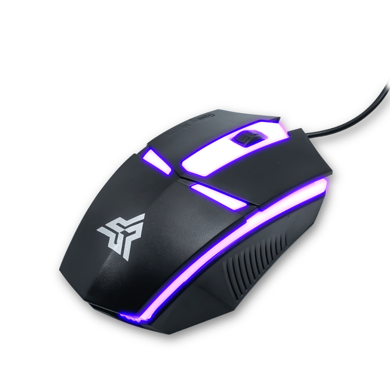 Mouse Rgb Gamer USB 1200DPI Sensor óptico Prático