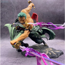Figura de Ação Roronoa Zoro - Action Figure Zoro Anime Boneco One Piece Coleção Colecionavel