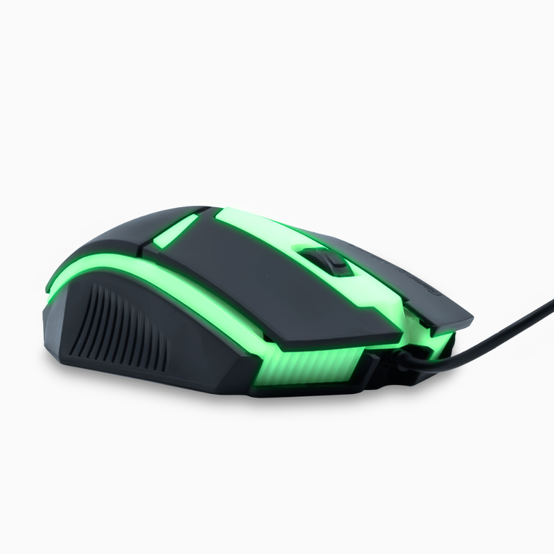 Mouse Rgb Gamer USB 1200DPI Sensor óptico Prático