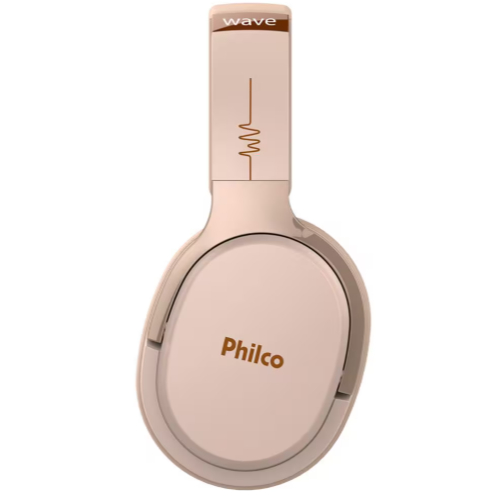 Fone De Ouvido Bluetooth Sem Fio Philco Wave Bege