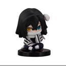 conjunto q versão demon slayer sentado fantasma boneca tanjiro inosuke zenizu figura de ação modelo brinquedos boneca