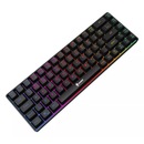 TECLADO GAMER MEMBRANA FAY PRETO E BRANCO LED RAINBOW 60% COM FIO - EVOLUT GAMER