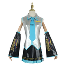 Miku Cosplay Hatsune Vestido De Fantasia Conjunto Completo De Halloween Adulto Feminino Para Mulheres