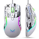 Mouse Gamer com Fio RGB Estilo Cyberpunk 16000 DPI 7 Botõe