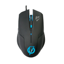 Mouse Gamer Flakes Power Stream 2400 DPI 6 Botões LED 7 Cores Óptico 5G Cabo 1,6 metros FLKM002, ELG