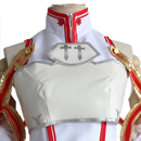 Anime Yuuki Asuna Traje SAO Cosplay Vestido Uniforme Completo Terno Lolita Espada Arte On-Line